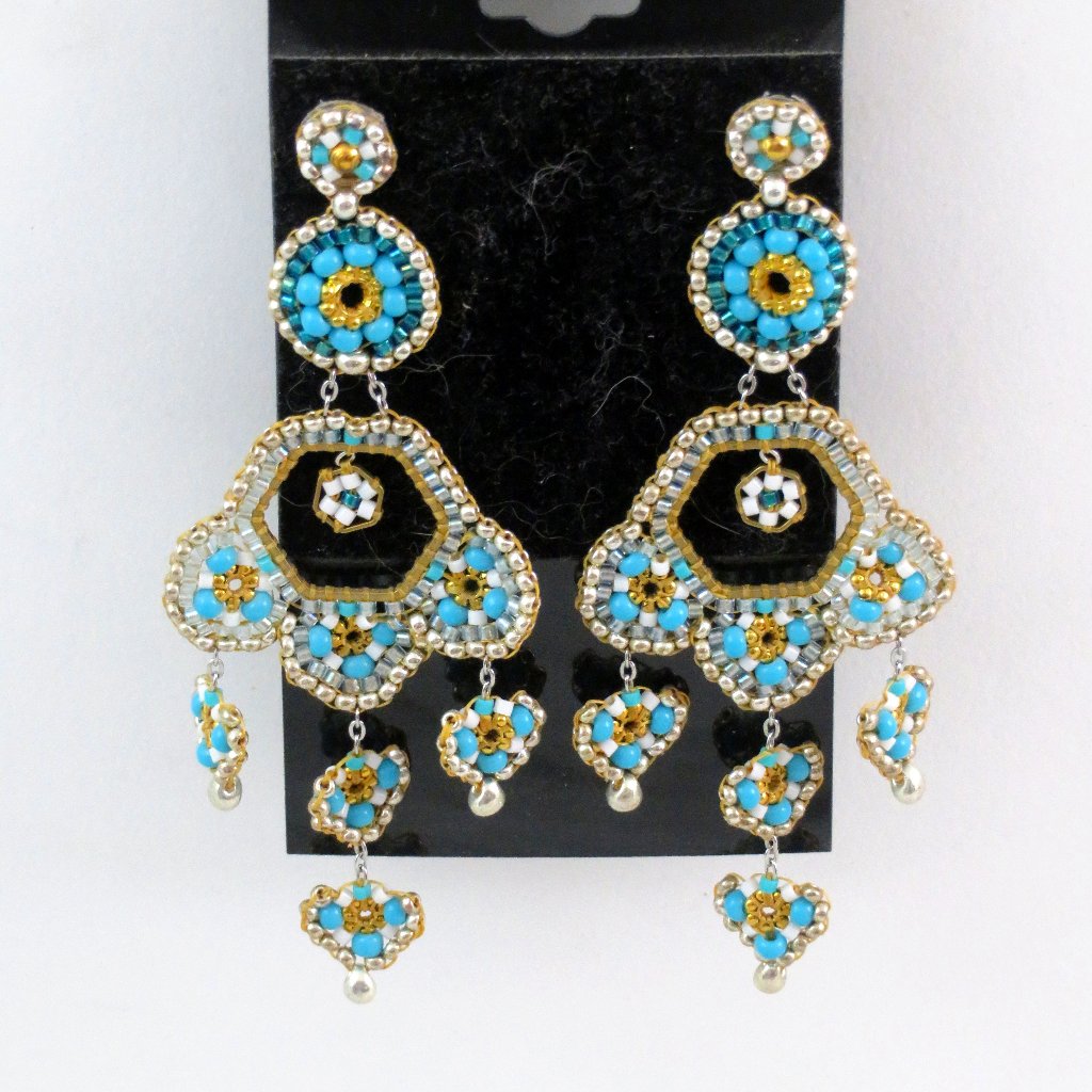 India Style Chandelier Earrings